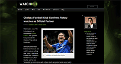 Desktop Screenshot of blog.watchhub.co.uk